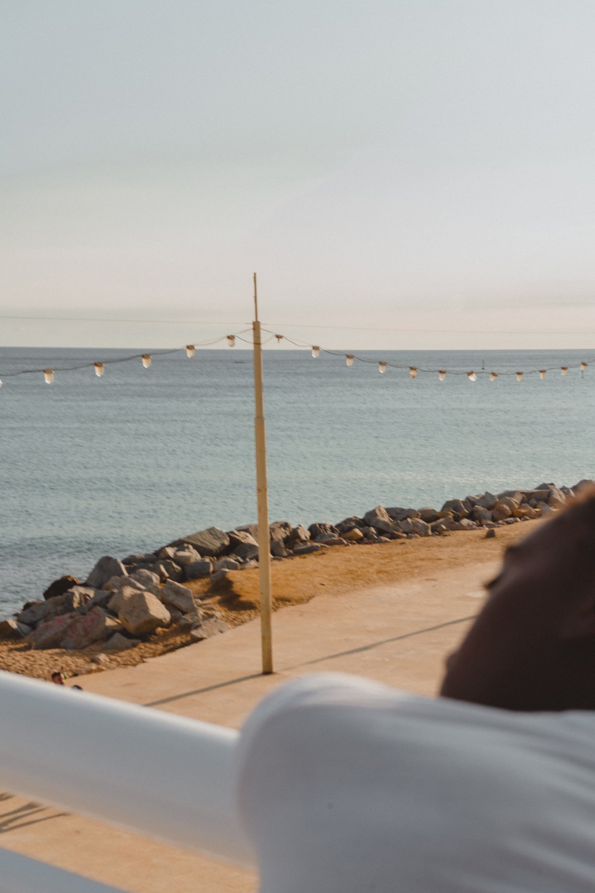 Pensive Teen by the Sea